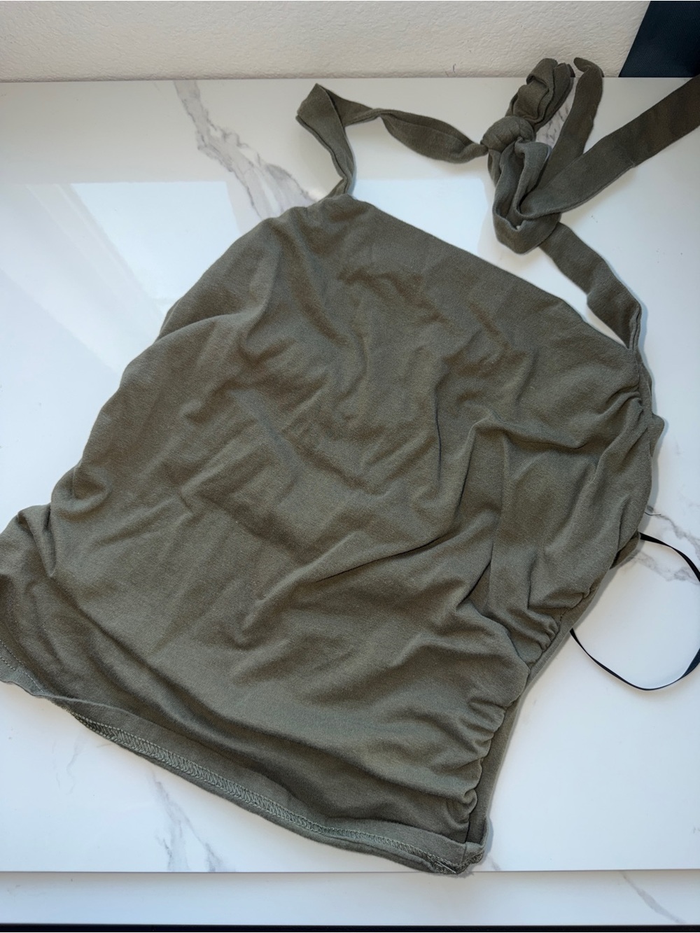 SHEIN Olive Green Women's Top 0018